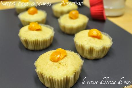 Salted eggs cupcakes per la colazione in Antartide