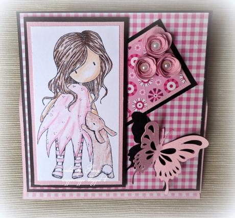 STAMPS & FUN = CREATIVITY CHALLENGE DT - EASEL CARD