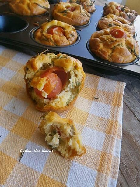 Muffin alla Pizzaiola con Tante Erbe Aromatiche