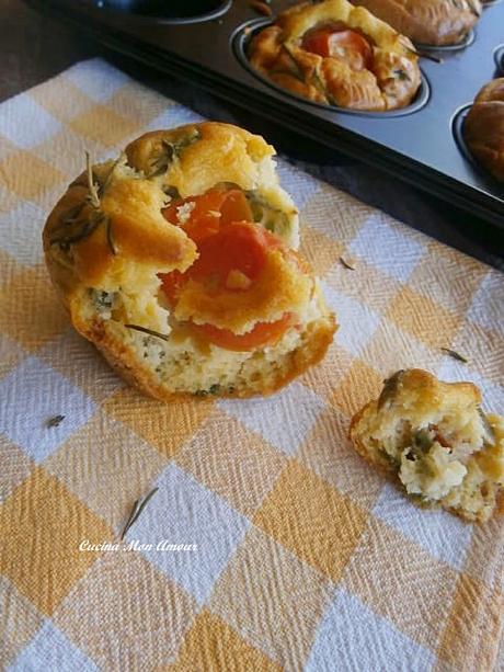 Muffin alla Pizzaiola con Tante Erbe Aromatiche