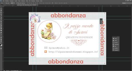 The business card for Cristina - Optimizing a business card for printing