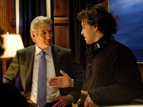Richard Gere sul set con il regista Nicholas Jarecki