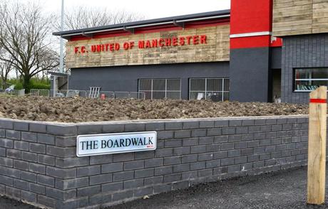 (VIDEO)FC United of Manchester, i lavori per lo stadio(3^ Parte Aprile 2015)