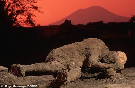 La devastazione operata da Vesuvio su Pompei (sopra) potrebbe diventano insignificanti, gli scienziati avvertono
