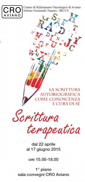 Nuovo corso di scrittura Cro Aviano 2015 - La cura di sé