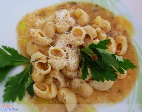 Pasta e Patate in Pentola a Pressione