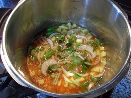 Pasta e Patate in Pentola a Pressione