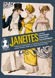 Come nasce la parola “Janeites” (3)Disponibili in italiano i due testi che l’hanno creata:Prefazione a Orgoglio e Pregiudizio di G. Saintsbury,e I Janeites di R. Kipling