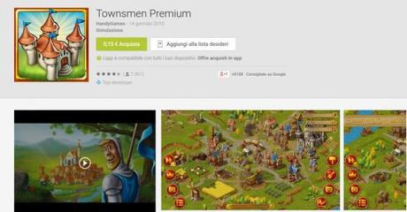 Townsmen Premium   App Android su Google Play