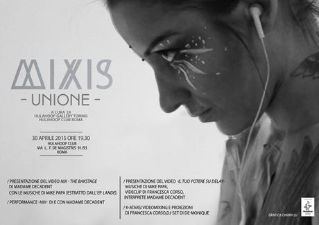 ROMA: MIXIS – UNIONE | Video e performance di vari artisti | HulaHoop Club Roma – HulaHoop Gallery Torino