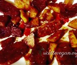 Tempeh in Agrodolce ricettevegan.org - tempeh in agrodolce