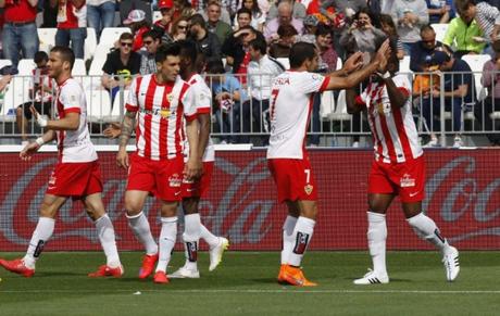 Liga, colpo Almeria; pari inutile tra Malaga e Deportivo