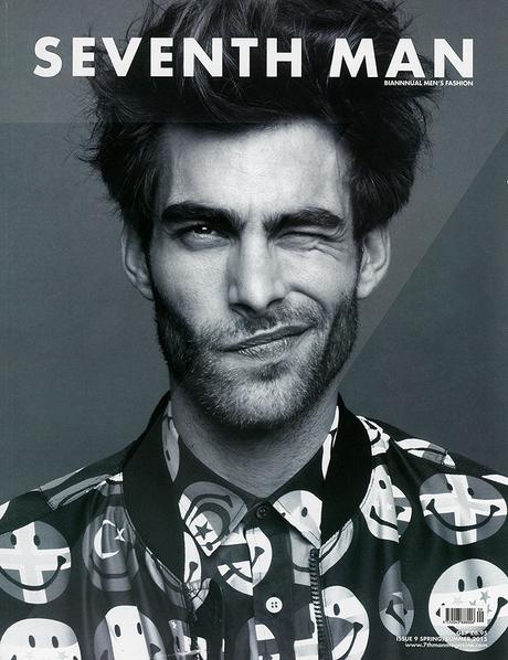 JON KORTAJARENA BELLISSIMO E ANNI 90 PER SEVENTH MAN Jon Kortajarena Seventh Man 2015 Servizio fotografico 001 Jon Kortajarena Canali '90 modelli sportivi per Shoot Seventh Man Copertina