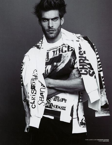 JON KORTAJARENA BELLISSIMO E ANNI 90 PER SEVENTH MAN Jon Kortajarena Seventh Man 2015 Servizio fotografico 004 Jon Kortajarena Canali '90 modelli sportivi per Shoot Seventh Man Copertina