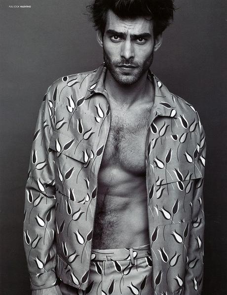 JON KORTAJARENA BELLISSIMO E ANNI 90 PER SEVENTH MAN Jon Kortajarena Seventh Man 2015 Servizio fotografico 011 Jon Kortajarena Canali '90 modelli sportivi per Shoot Seventh Man Copertina