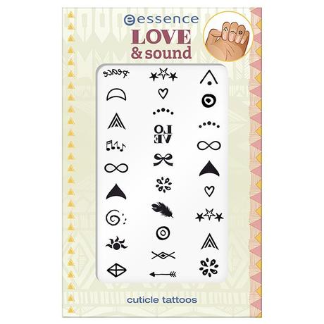 tatoo cuticole essence love & sound