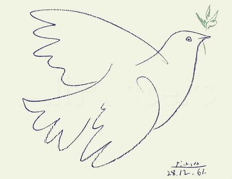 La Colomba disegnata da Picasso come simbolo del movimento per la pace