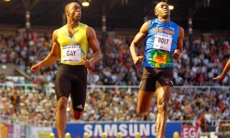 Usain Bolt  contro Tyson Gay, dovrebbe lasciare l'atletica