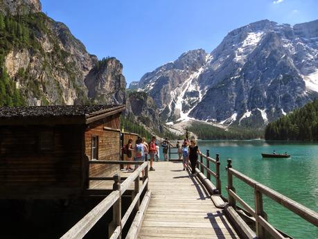 giro del lago di braies in val pusteria