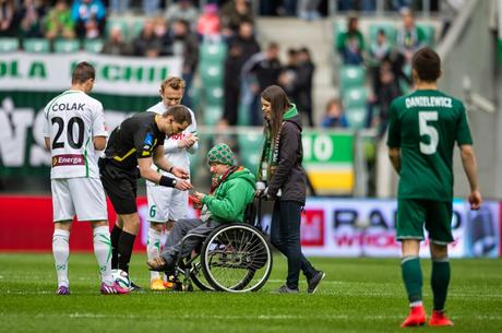 (VIDEO)CAFE, Record di tifosi disabili per una partita in Polonia