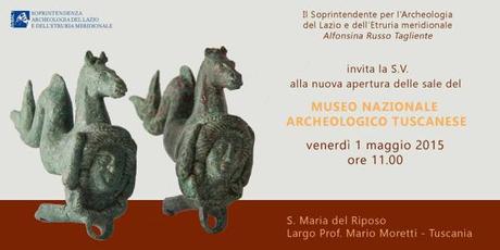 Apertura delle sale del Museo Nazionale Archeologico di Tuscania