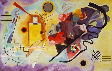 Opera di Kandinsky - Yellow Red Blue