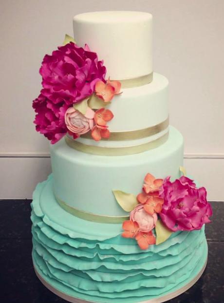 Ombre Wedding Cake, scelta di stile