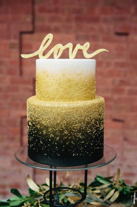 Ombre Wedding Cake, scelta di stile