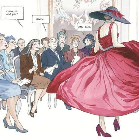 girl in dior vignetta