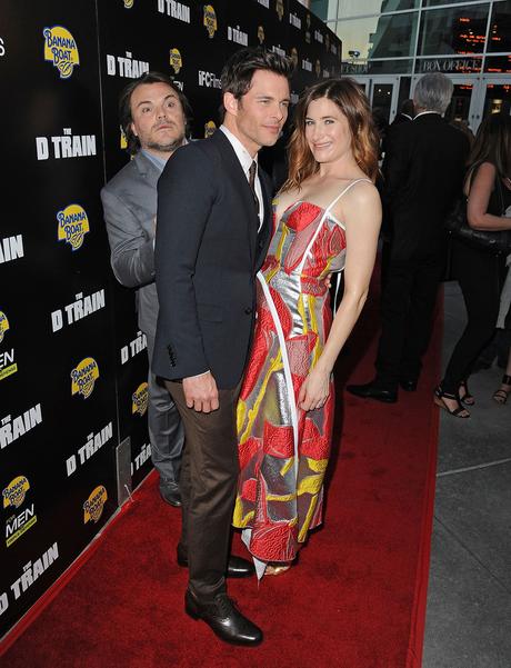 James Marsden The D Train Premiere Kathryn Hahn Jack Black James Marsden veste Dolce & Gabbana The D Train Premiere