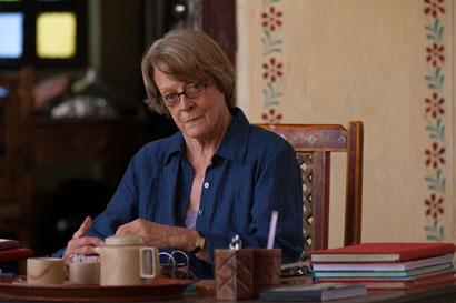 Pronti a tornare al Marigold Hotel? Maggie Smith in una scena del film - Photo: courtesy of 20th Century Fox