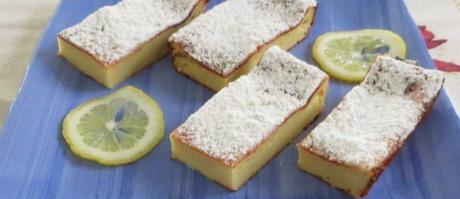 Terrina dolce di yogurt, ricotta e limone