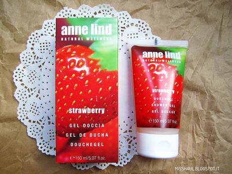 [Recensione] Gel doccia Strawberry e Lotus Ginger - Anne Lind by Annemarie Borlind