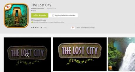 The Lost City   App Android su Google Play
