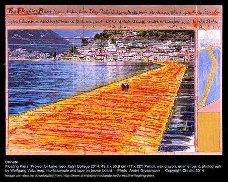 Christo  The Floating Piers  Project for Lake Iseo, Italy