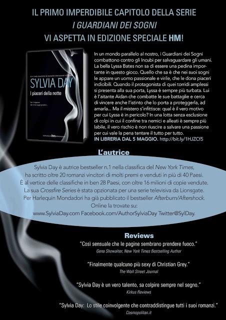 SYLVIA DAY È TORNATA! - IL PRIMO IMPERDIBILE CAPITOLO DELLA SERIE I GUARDIANI DEI SOGNI VI ASPETTA IN EDIZIONE SPECIALE HM! SYLVIA DAY È TORNATA! - IL PRIMO IMPERDIBILE CAPITOLO DELLA SERIE I GUARDIANI DEI SOGNI VI ASPETTA IN EDIZIONE SPECIALE HM!