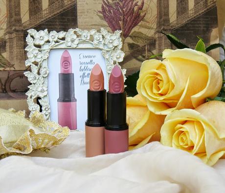 Essence rossetto labbra effetto nude - Cool Nude e Porcelain Doll