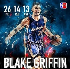 Blake Griffin, Los Angeles Clippers - © 2015 NBA