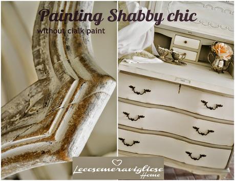 # Shabby # French # Chic # Arredamento # Secreter # White & Grey #