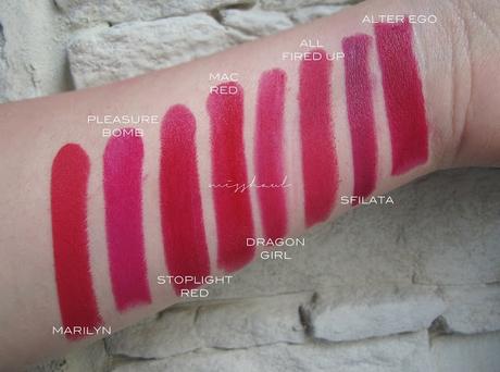 (Tutti i ) ROSSETTI DIVA CRIME NABLA - IMPRESSIONI, SWATCHES E COMPARAZIONI