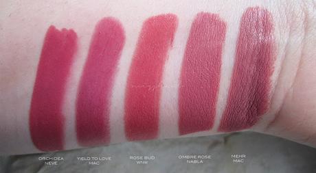 (Tutti i ) ROSSETTI DIVA CRIME NABLA - IMPRESSIONI, SWATCHES E COMPARAZIONI