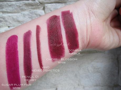 (Tutti i ) ROSSETTI DIVA CRIME NABLA - IMPRESSIONI, SWATCHES E COMPARAZIONI