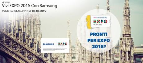 Promozione Vivi EXPO 2015 con Samsung People: puoi vincere ogni giorno biglietti per EXPO MILANO 2015, ed esperienze esclusive ogni mese. Vivi EXPO 2015 Con Samsung   SAMSUNG Italia