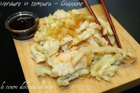 Tempura di verdure alla giapponese