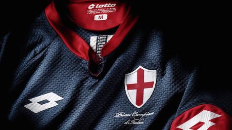 Genoa, maglia storica del primo scudetto vinto nel 1898