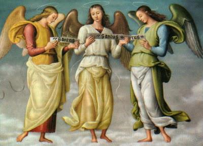 Schema per il punto croce: Angel_16 (Tre Arcangeli)