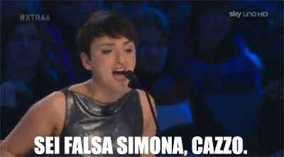 Sei falsa simona cazzo Gif