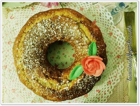 Ciambella alla ricotta e pistacchi / Donut with ricotta and pistachios