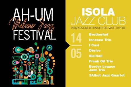 Maletto Prize: le otto band finaliste all'Isola Jazz Club