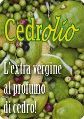 Olio Extravergine di oliva al Cedro